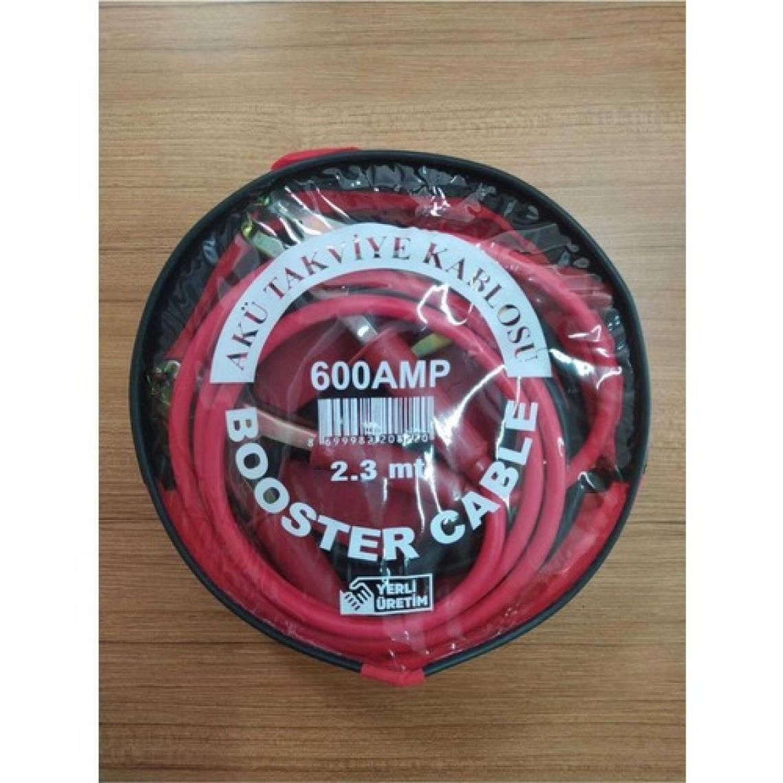 Booster Cable Asotomotiv Akü Aktarma Takviye Kablosu Çantalı 600AMPER 2.3 Metre