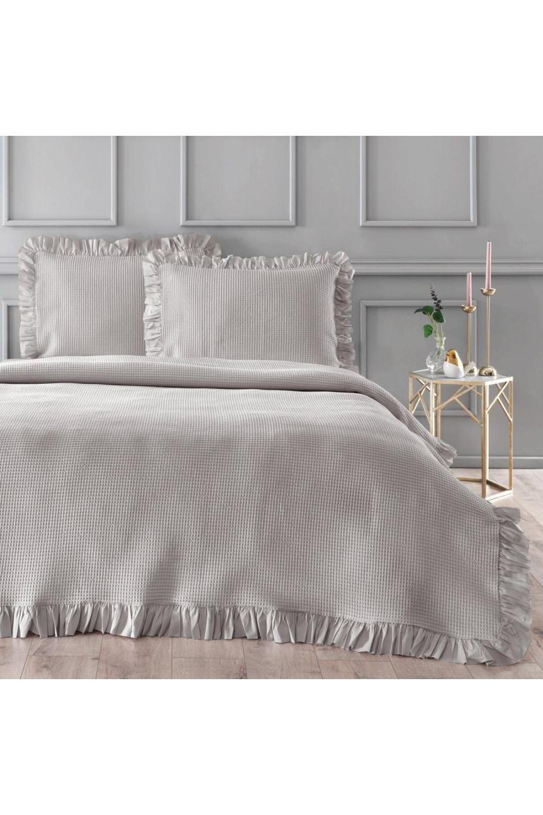 Linens Bsp Taş Çift Kişilik Yatak Örtüsü Seti