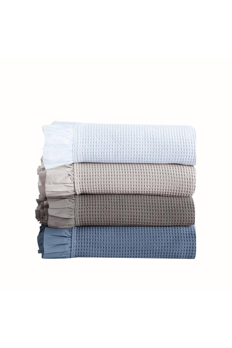 Linens Bsp Taş Çift Kişilik Yatak Örtüsü Seti