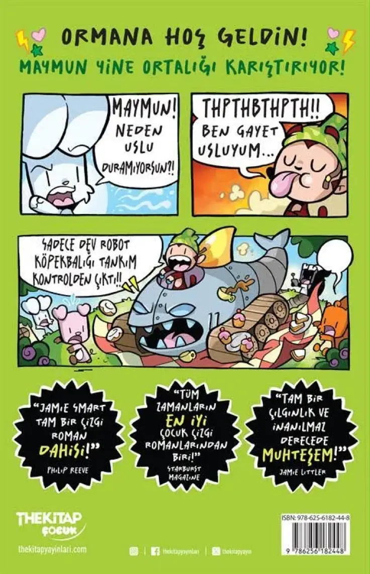 Tavşancık Maymun’a Karşı