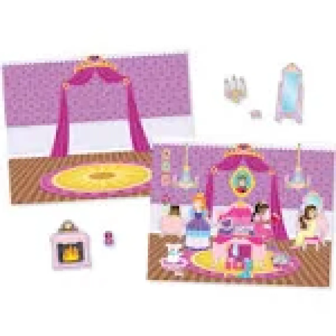 Melissa&Doug Tak Çıkar Çıkartma Kitabı - Prenses