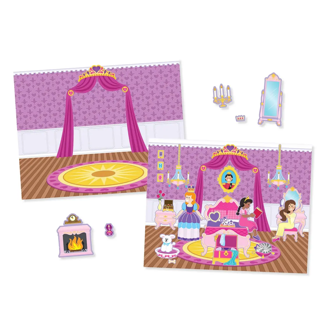 Melissa&Doug Tak Çıkar Çıkartma Kitabı - Prenses