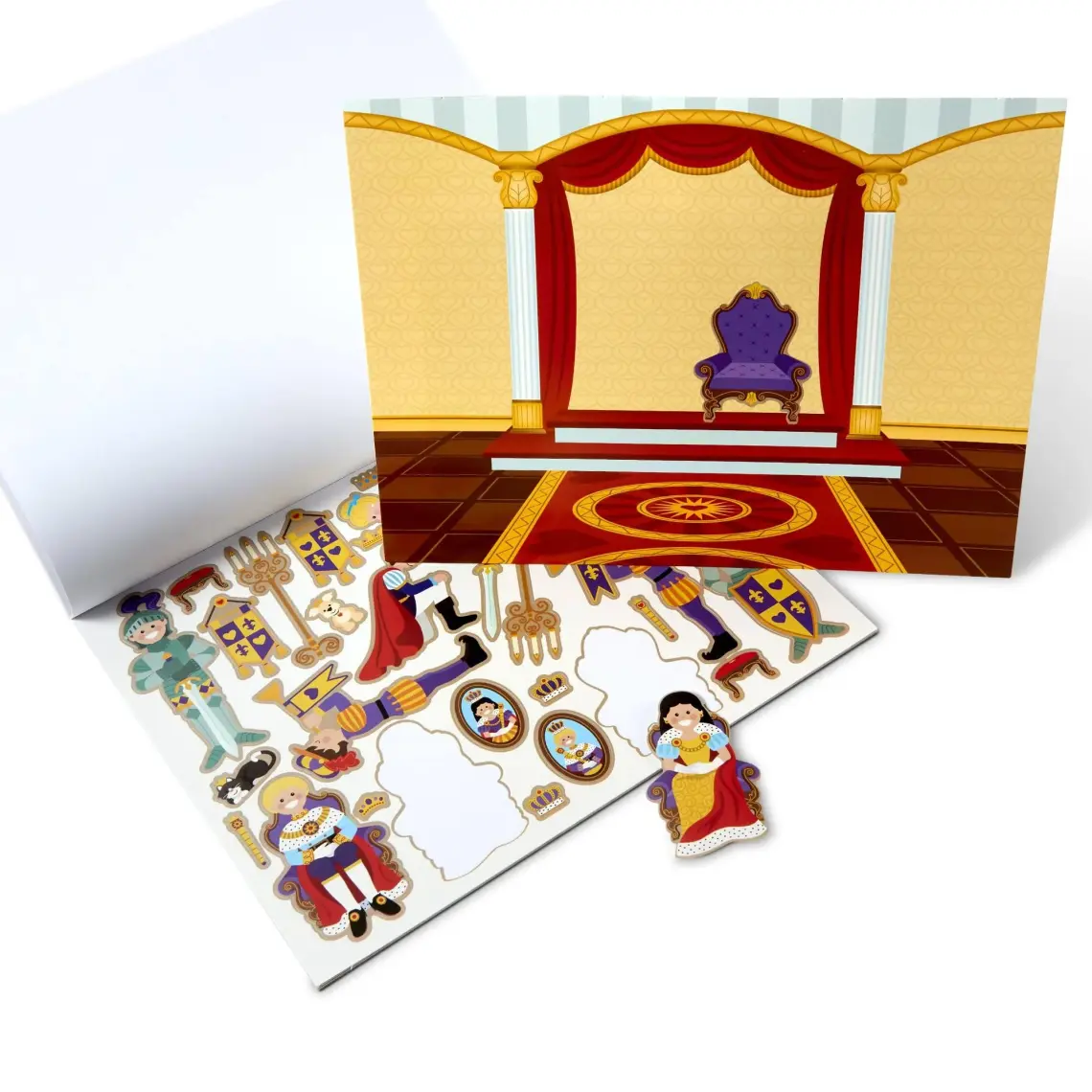 Melissa&Doug Tak Çıkar Çıkartma Kitabı - Prenses