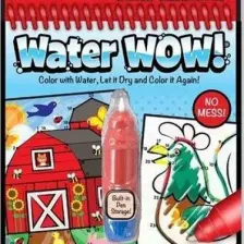 Melissa & Doug Water Wow Su İle Boyama Kitabı Çiftlik Noktaları Birleştir