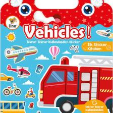 Lino Tekrar Kullanılabilen Ilk Sticker Kitabım Vehicles (LS-501)