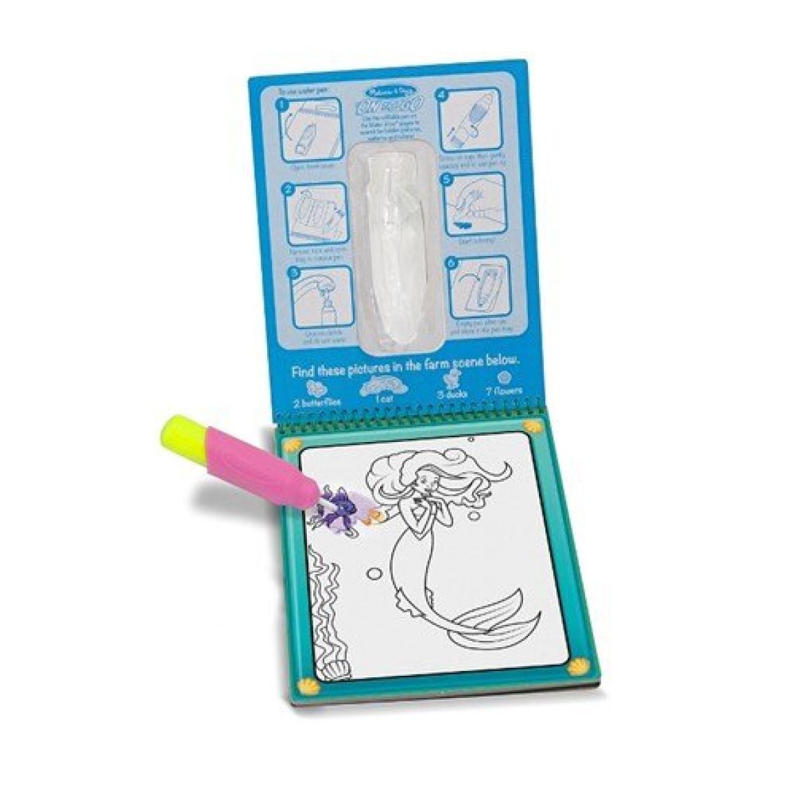 Melissa & Doug Water Wow Su İle Boyama Kitabı Peri Hikayesi