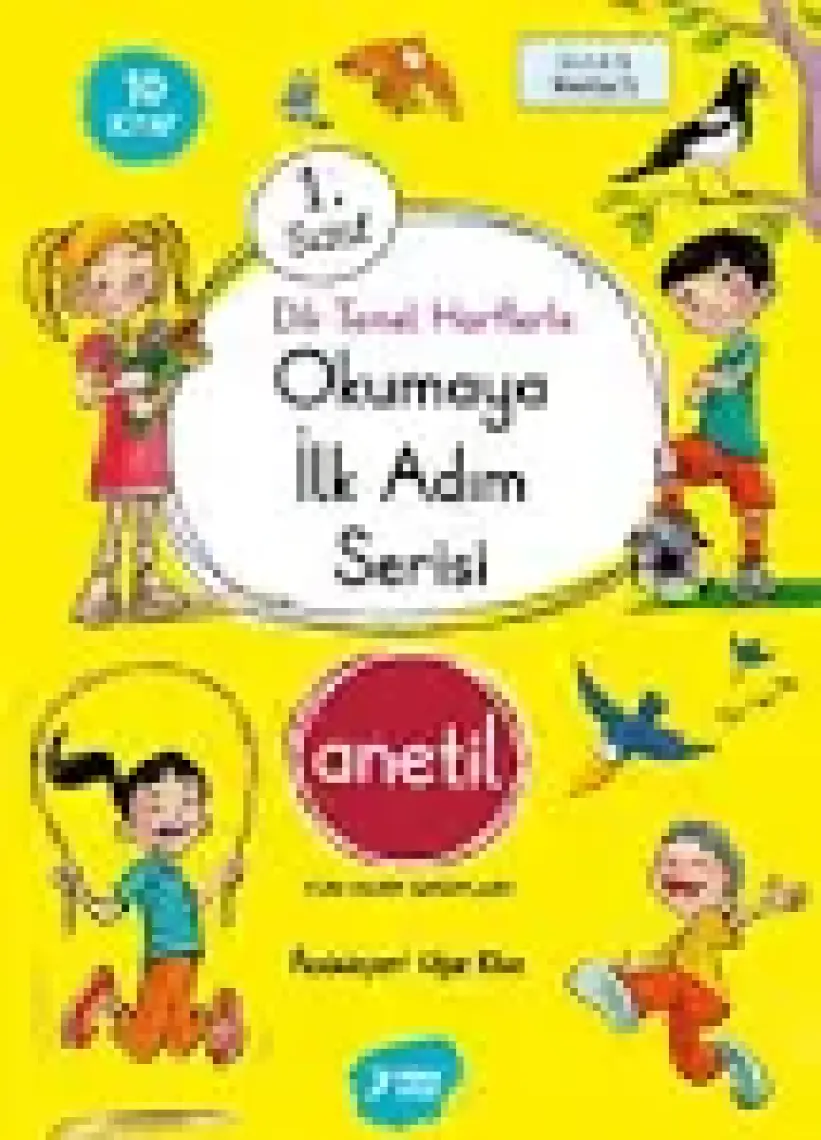 Okumaya Ilk Adım Serisi Anetil Düz Yazı (10 )