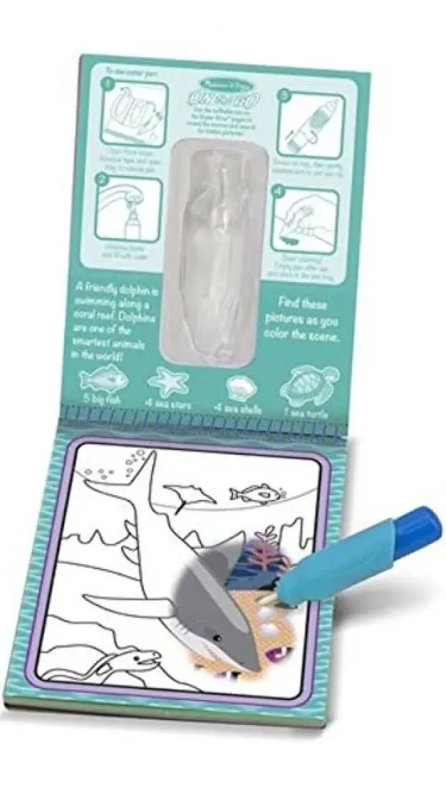 Melissa & Doug Water Wow Su İle Boyama Kitabı Peri Hikayesi