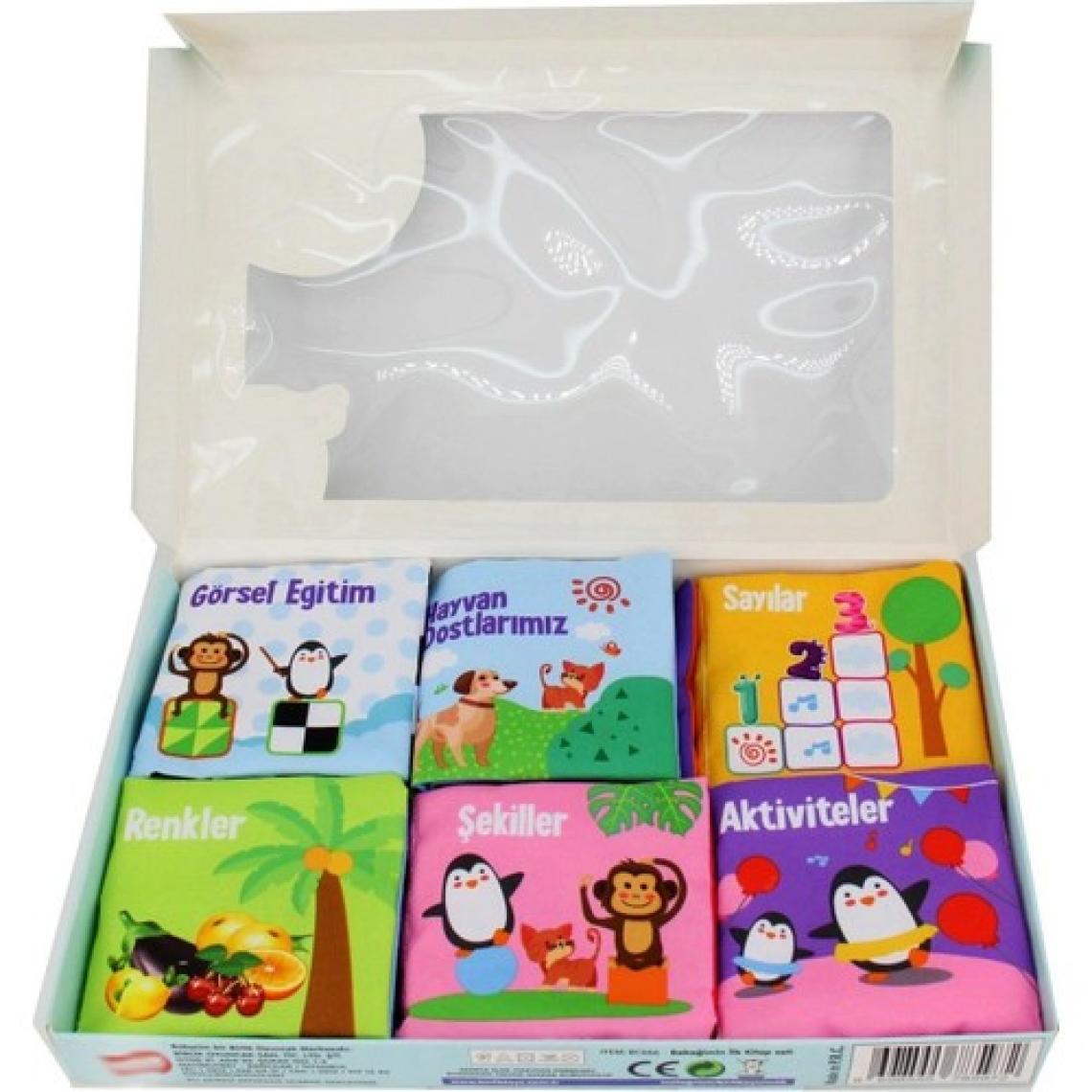 Kahraman Oyuncak Hışırtılı Bez Kitap Seti 6 Kitap