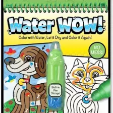 Melissa & Doug Water Wow Su İle Boyama Kitabı  Evcil Hayvanlar Bulmaca