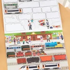Melissa&Doug Tak Çıkar Çıkartma Kitabı - Araçlar