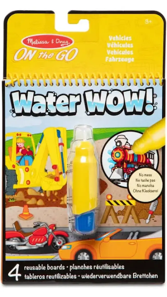 Melissa & Doug Water Wow Su İle Boyama Kitabı  Araçlar