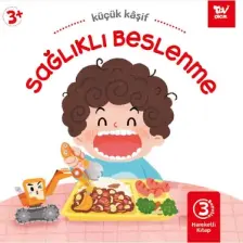 Türkiye Diyanet Vakfı Yayınları Hareketli Kitap 3D Küçük Kaşif Sağlıklı Beslenme