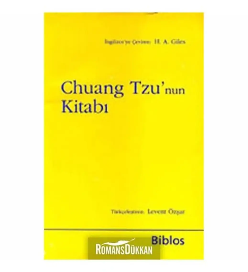 Chuang Tzu'Nun Kitabı-Chuang Tzu