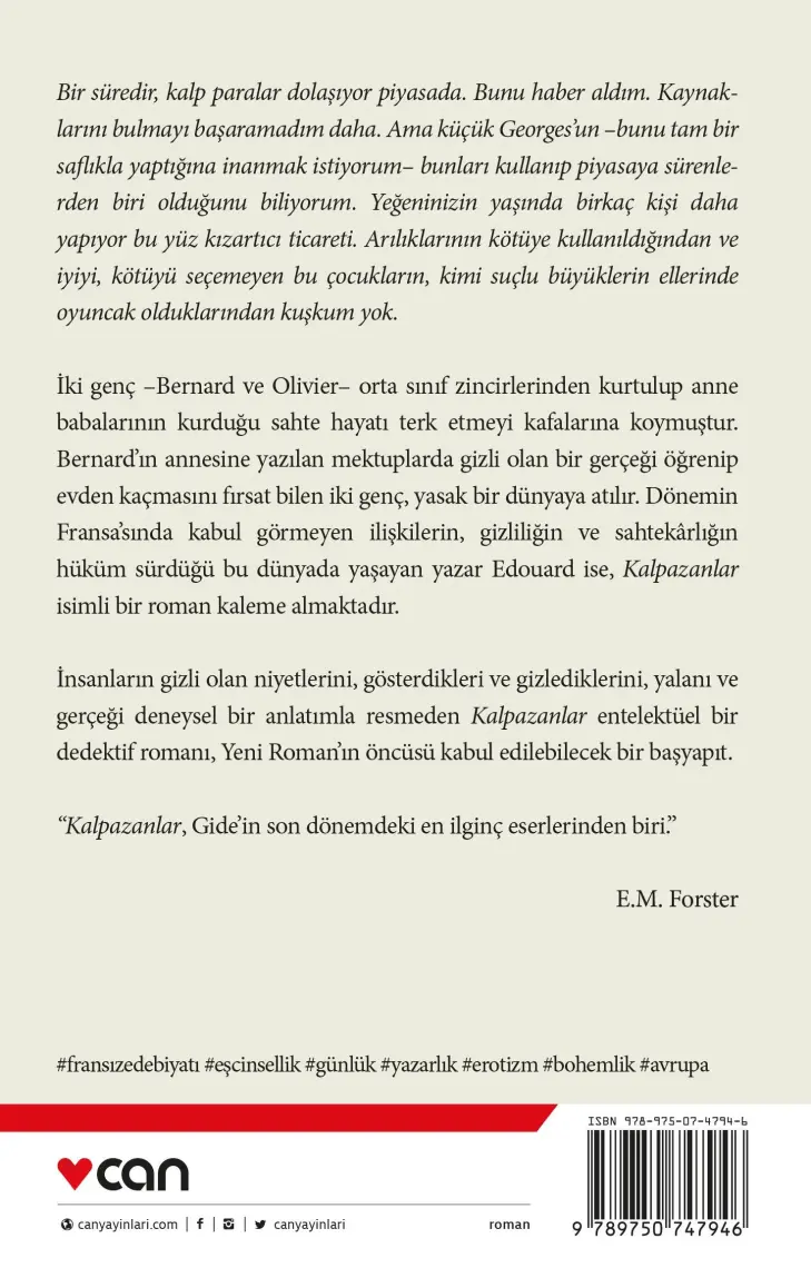 Kalpazanlar - André Gide