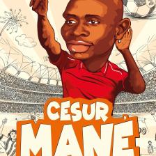 Cesur Mane Poster Ve Efsane Futbolcular Stickeri Diego Roberto