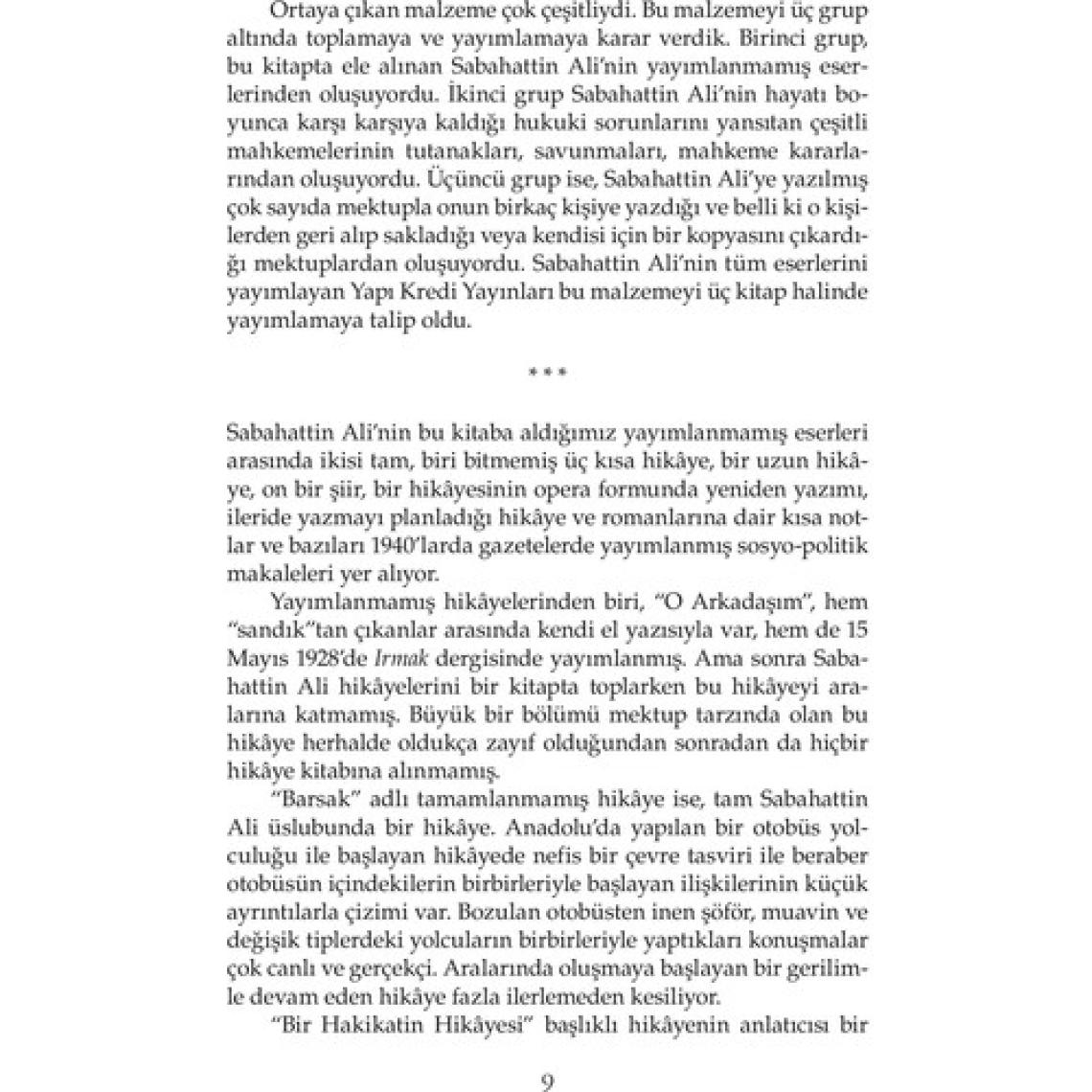 Çakıcı'nın İlk Kurşunu - Sabahattin Ali