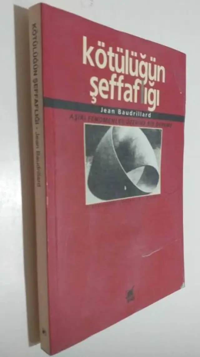 Kötülüğün Şeffaflığı - Jean Baudrillard