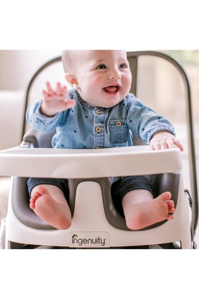 Ingenuity Baby Base Portatif Mama Sandalyesi Slate