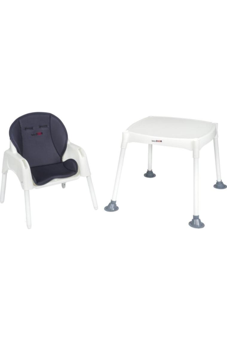 & Mama Panna Çalışma Masalı Pedli Mama Sandalyesi Gri 3 In 1