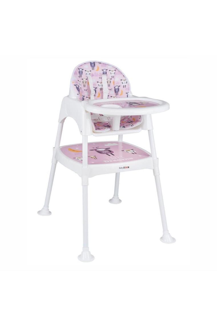& Mama Kuzu Çalışma Masalı Pedli Mama Sandalyesi 3 In 1