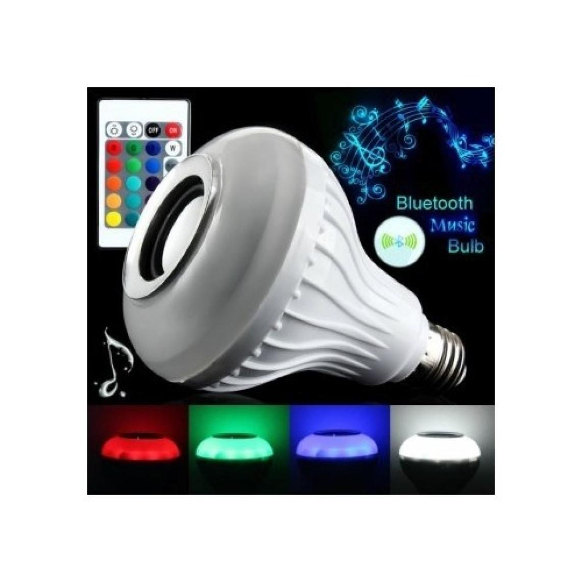 Sızmaz Ticaret Bluetooth Hoparlör Ve Led Lamba Uzaktan Kumandalı Ampül