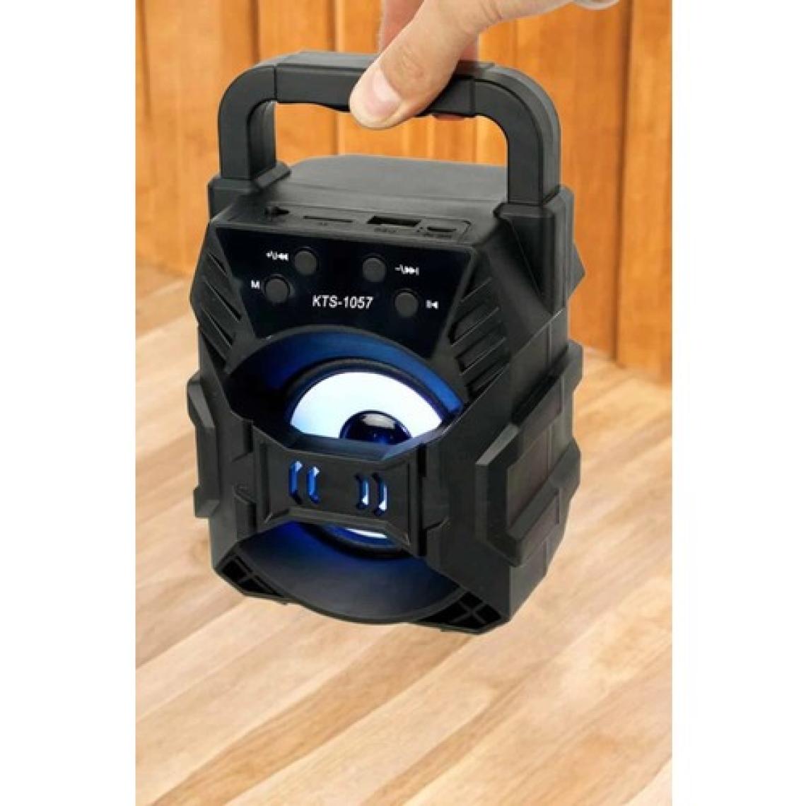 Ftt Shopping Market Işıklı Bluetooth Hoparlör Müzik Ve Renkli Işık Taşınabiilir