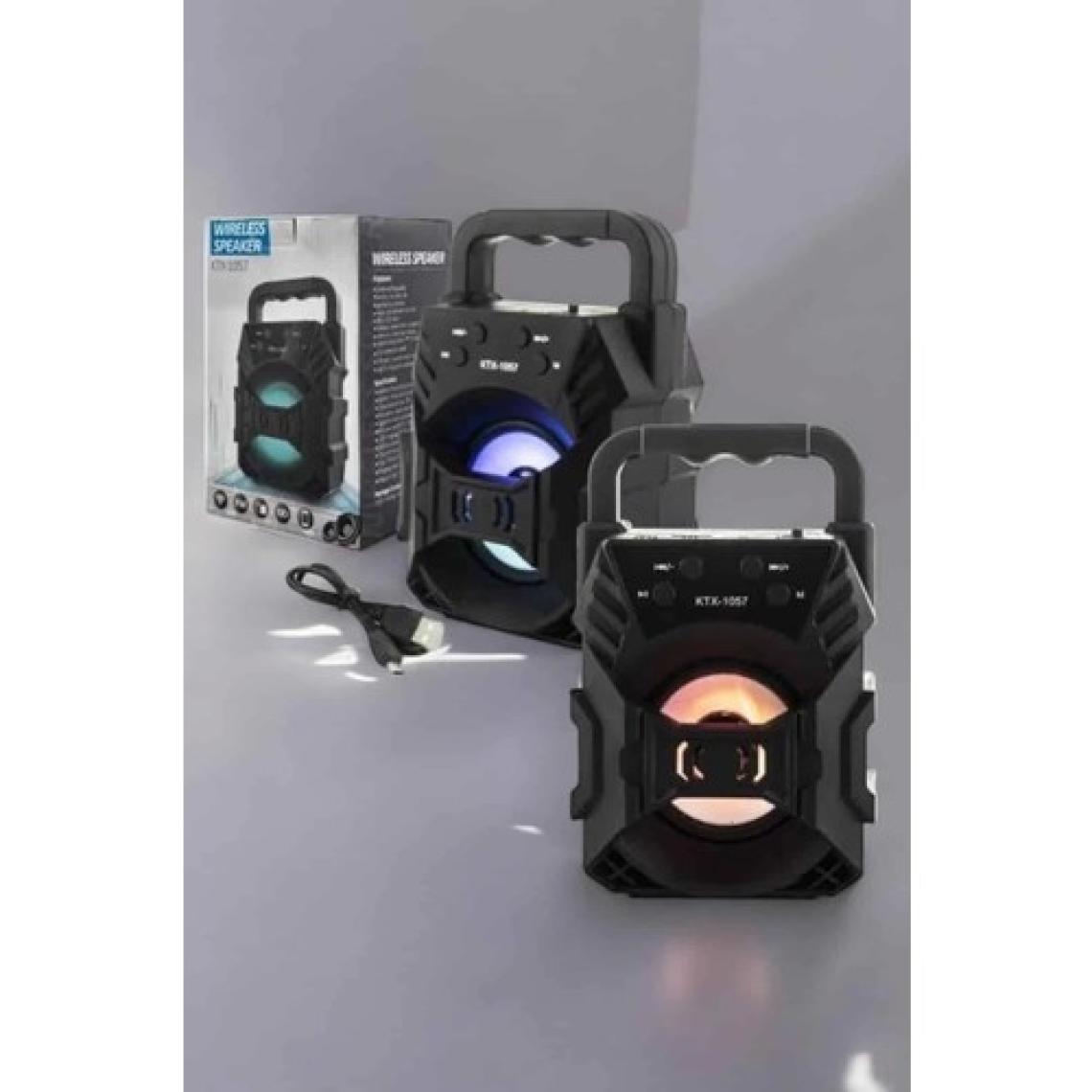 Ftt Shopping Market Işıklı Bluetooth Hoparlör Müzik Ve Renkli Işık Taşınabiilir
