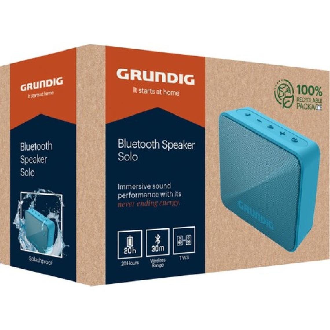 Grundig Solo Mavi Bluetooth Hoparlör