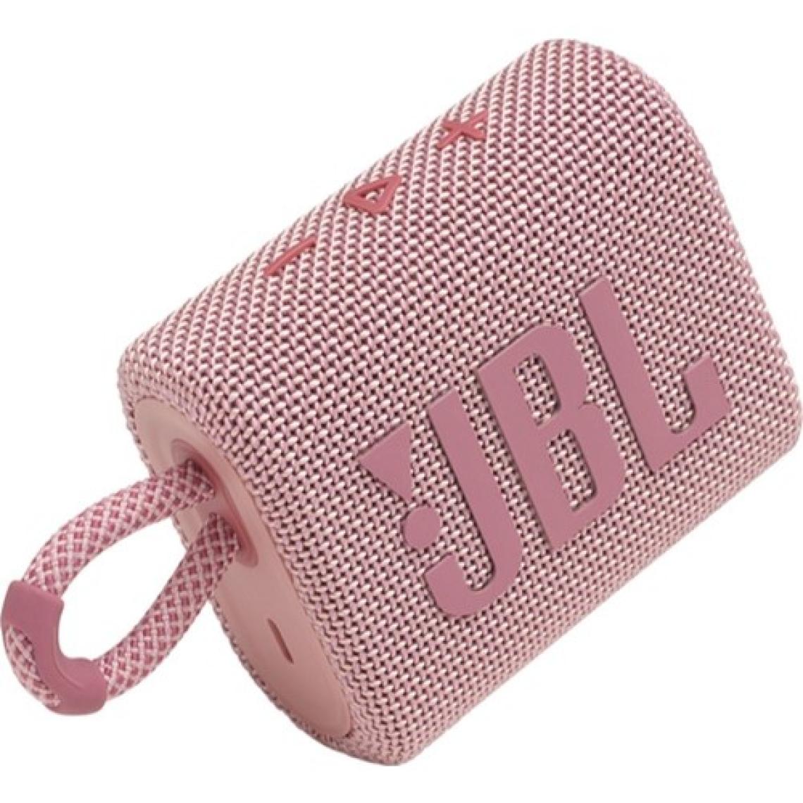JBL Go 3 Pembe Bluetooth Hoparlör