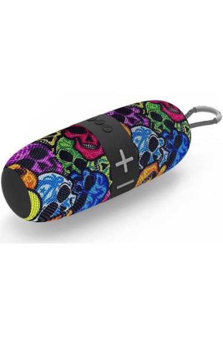 Shaza 16W Ekstra Bass Dahili Mikrofon, Aux, Sd Kart, USB Girişli Wireless Hoparlör Renkli