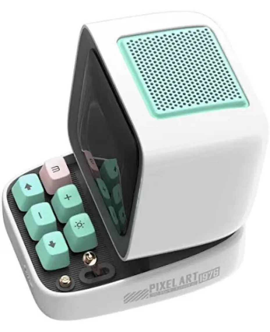 Divoom Ditoo Pro Piksel Ekranlı Beyaz Bluetooth Hoparlör