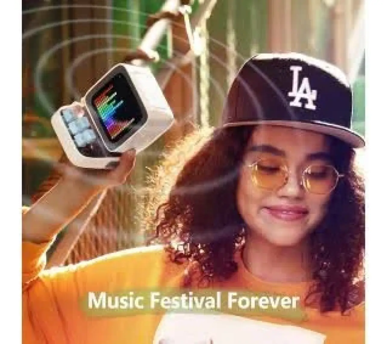 Divoom Ditoo Pro Piksel Ekranlı Beyaz Bluetooth Hoparlör