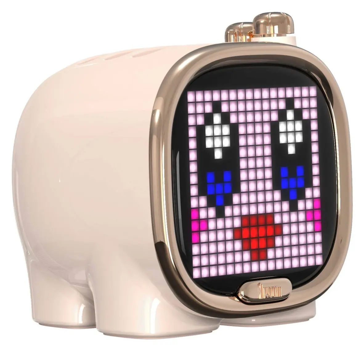 Divoom Zooe Pembe 16X16 Piksel LED Ekranlı Taşınabilir Bluetooth Hoparlör