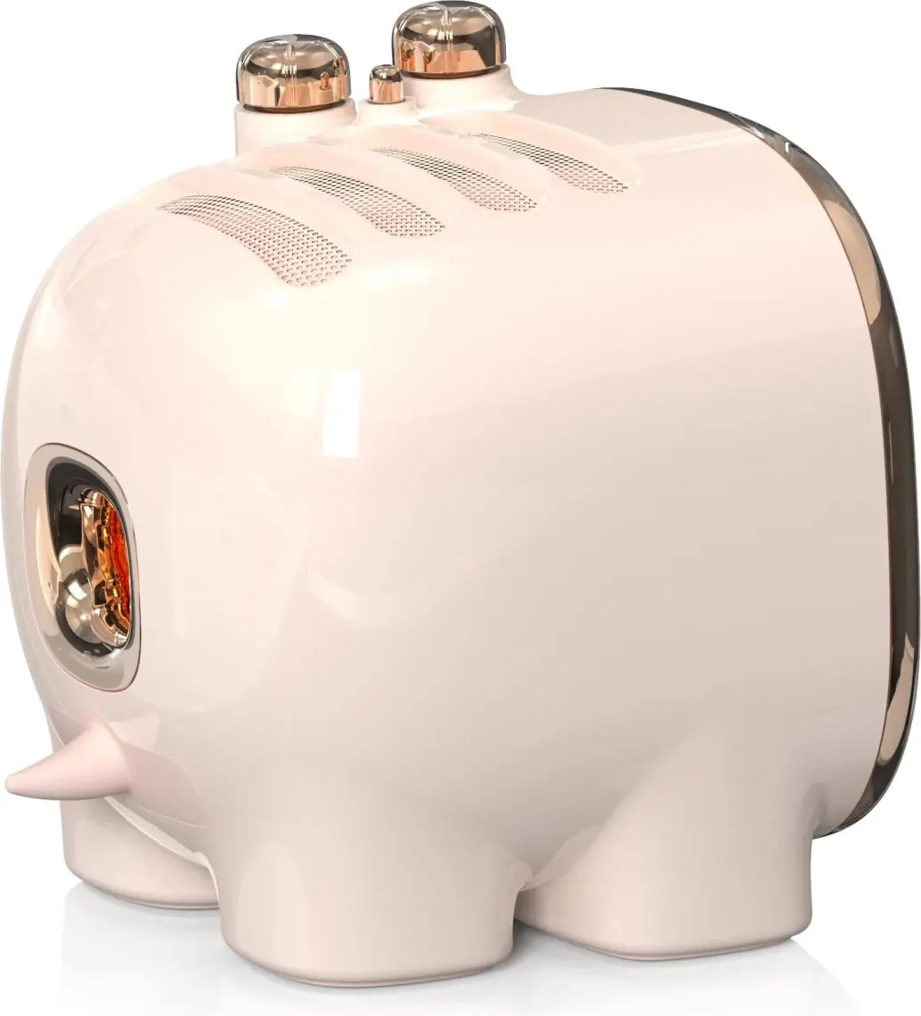 Divoom Zooe Pembe 16X16 Piksel LED Ekranlı Taşınabilir Bluetooth Hoparlör