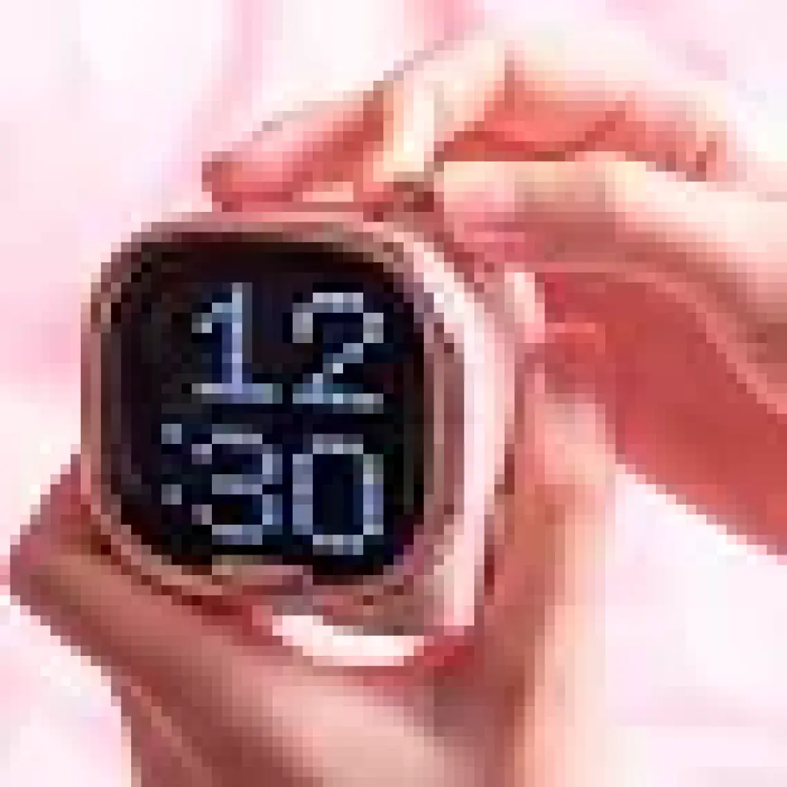 Divoom Zooe Pembe 16X16 Piksel LED Ekranlı Taşınabilir Bluetooth Hoparlör