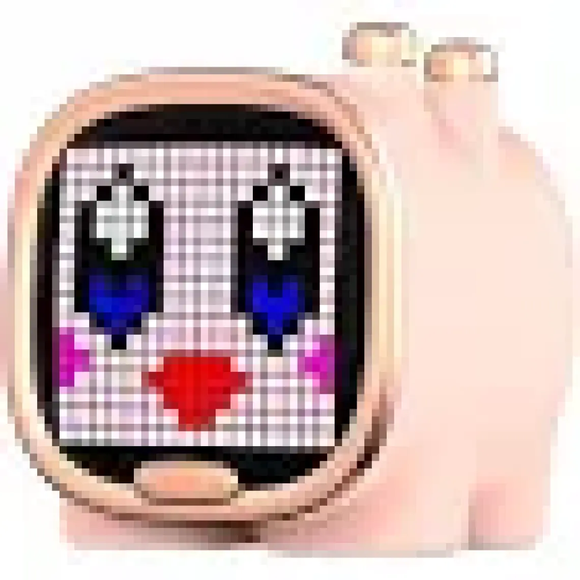 Divoom Zooe Pembe 16X16 Piksel LED Ekranlı Taşınabilir Bluetooth Hoparlör