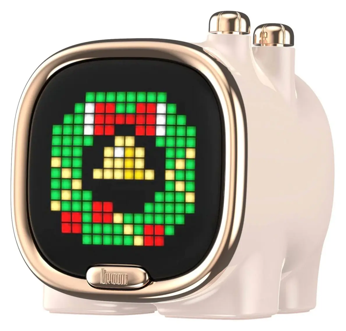 Divoom Zooe Pembe 16X16 Piksel LED Ekranlı Taşınabilir Bluetooth Hoparlör