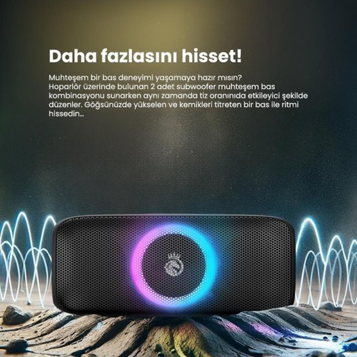 Rosstech Soundparty Boom Plus 1000 Party Hoparlör