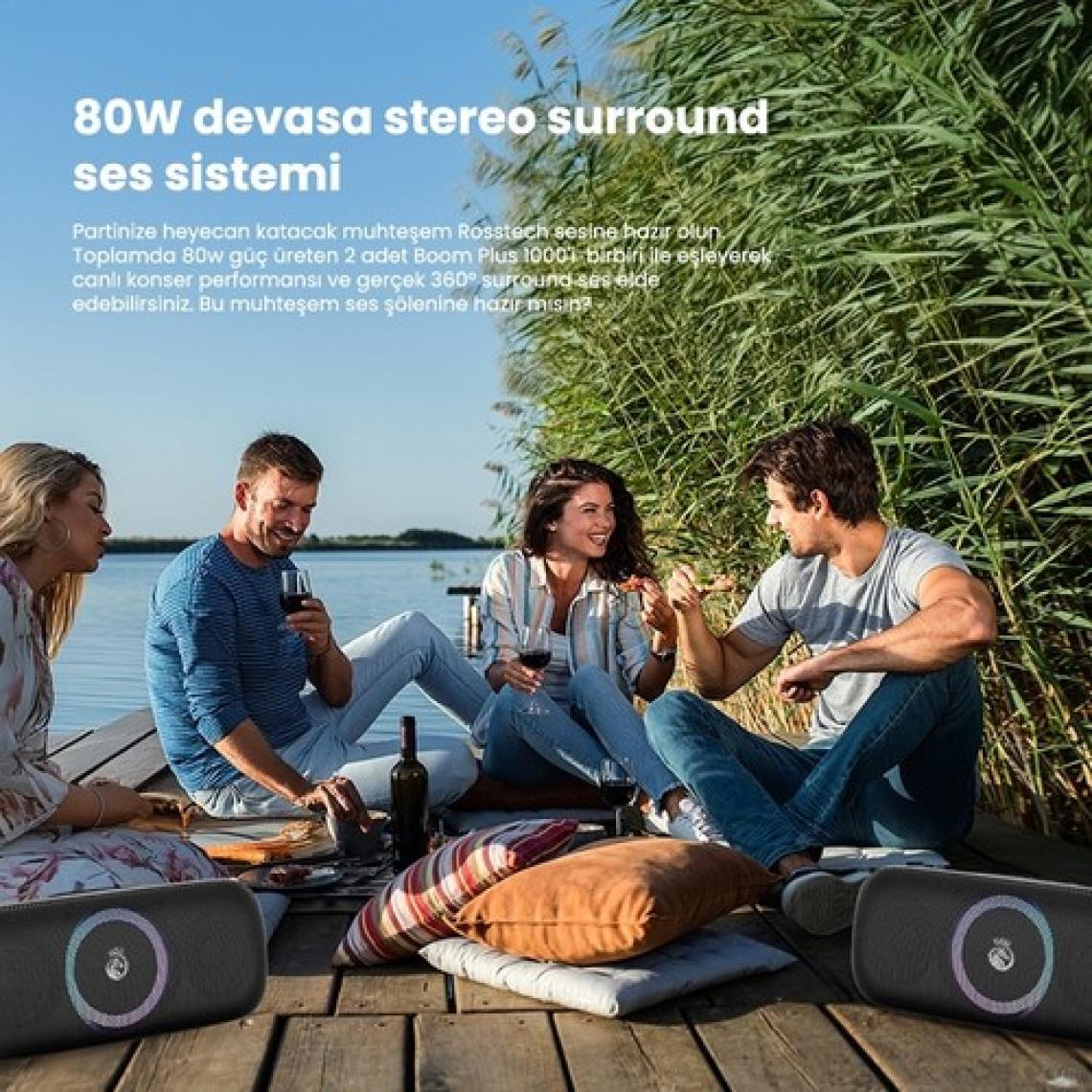 Rosstech Soundparty Boom Plus 1000 Party Hoparlör