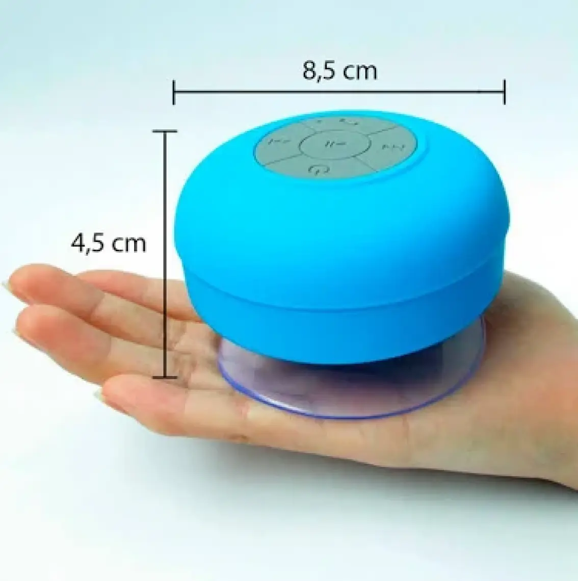Diwu Su Geçirmez Mini Bluetooth Duş Hoparlörü (Yeşil)
