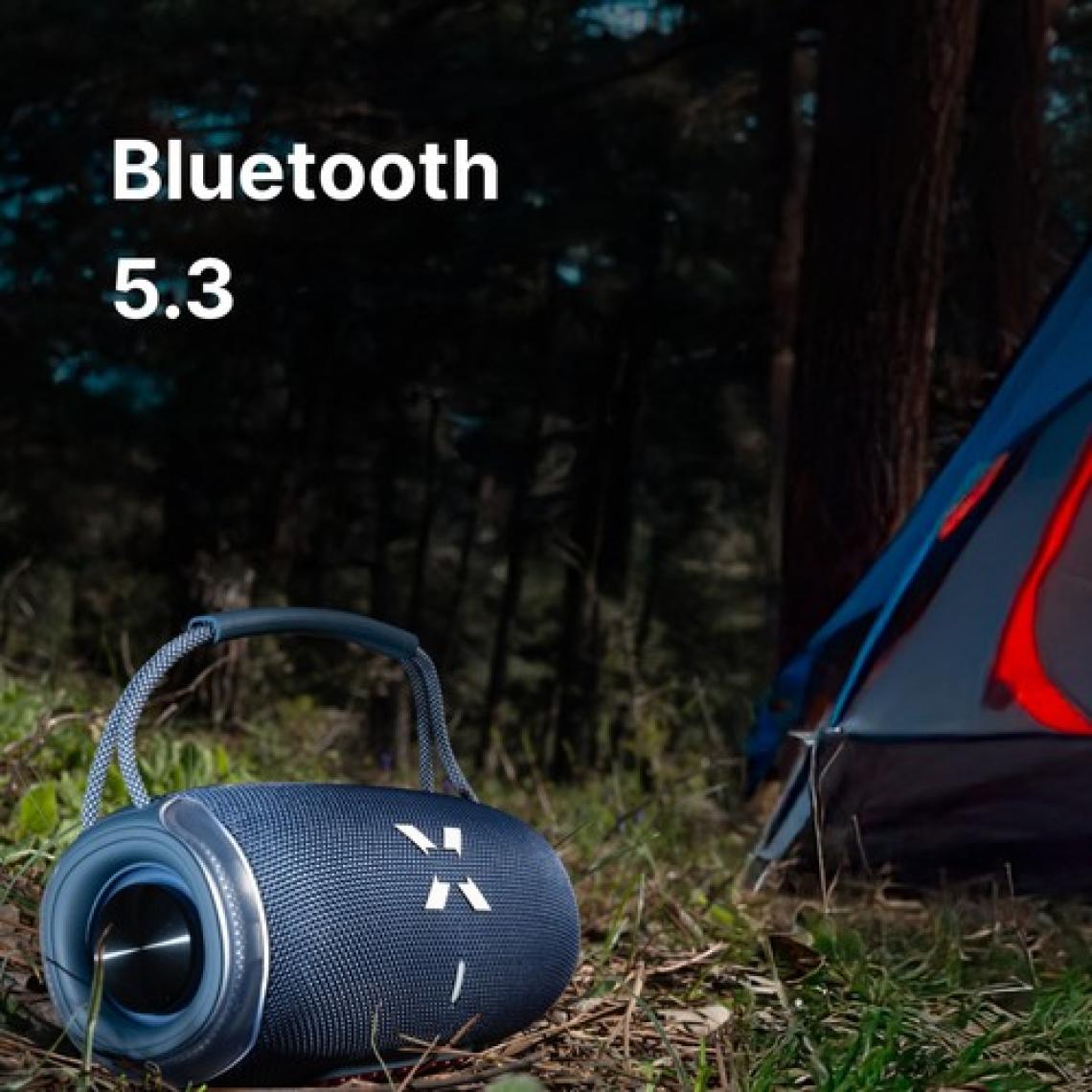 Xenon Smart Kablosuz Bluetooth Hoparlör Rgb Işıklı 20w Tws Ses Bombası X6701