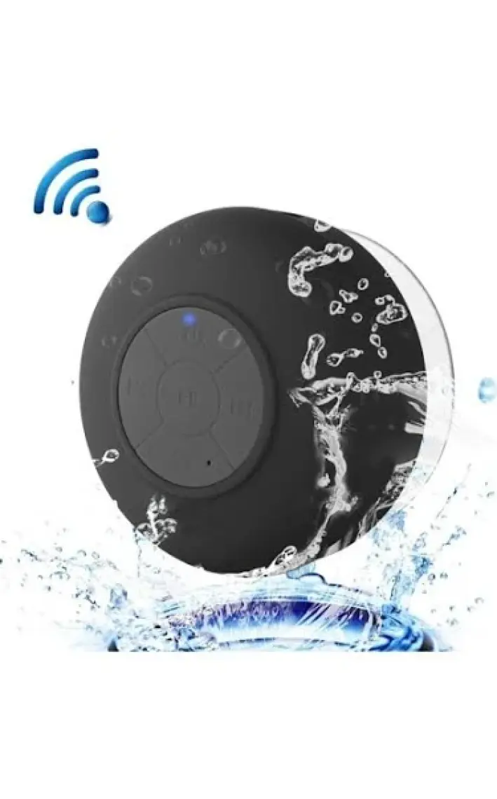 Diwu Su Geçirmez Mini Bluetooth Duş Hoparlörü (Yeşil)