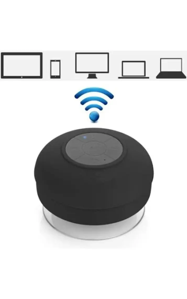 Diwu Su Geçirmez Mini Bluetooth Duş Hoparlörü (Yeşil)