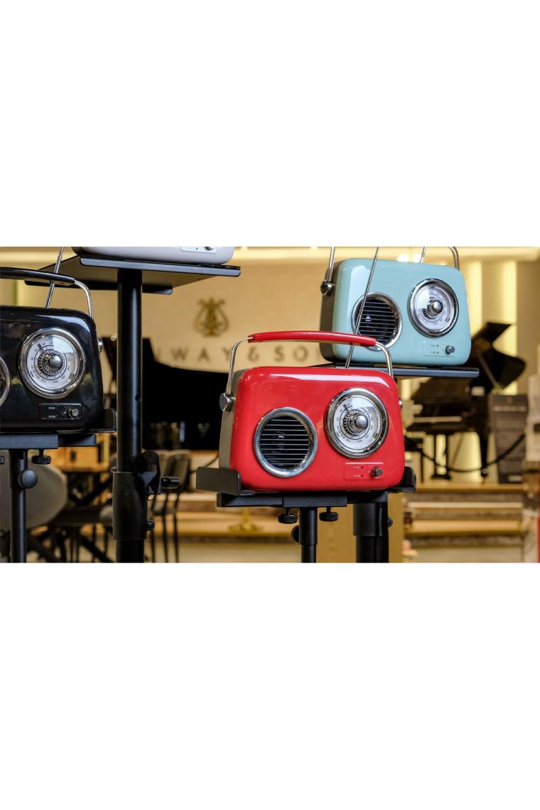KOZMOS FB-R302-RD Kırmızı Retro Radyo ve Bluetooth Hoparlör