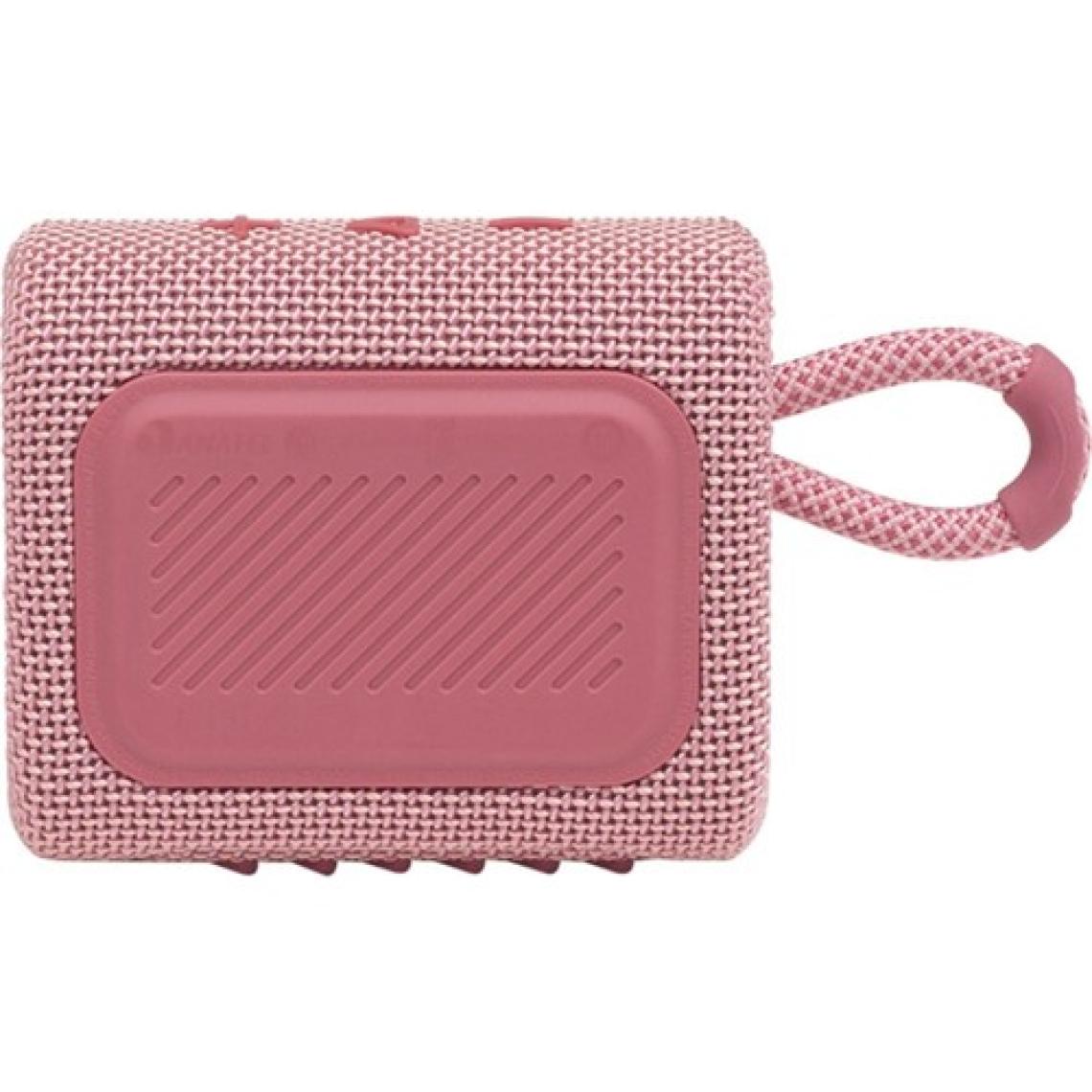 JBL Go 3 Taşınabilir Bluetooth Hoparlör - Pembe