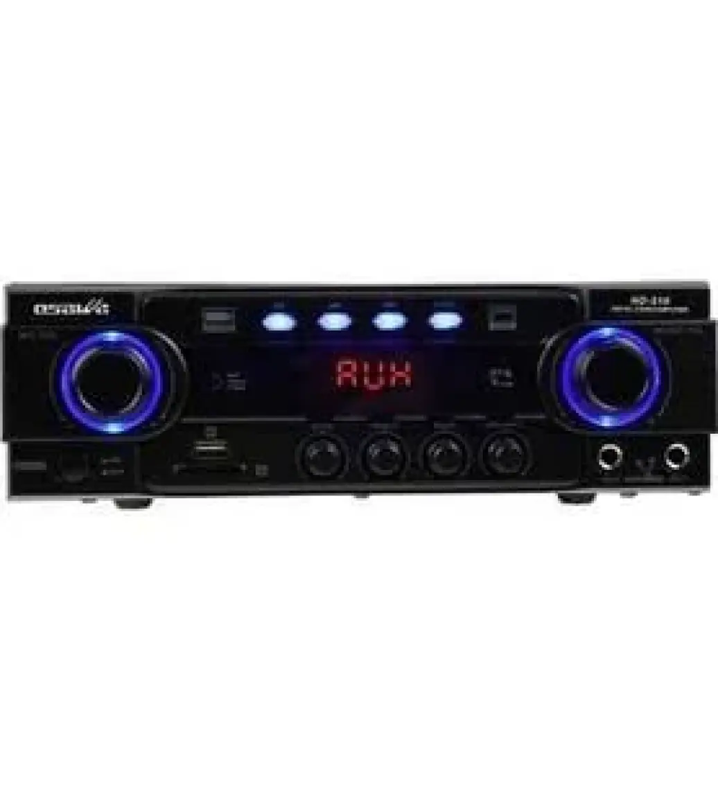 Osawa HD-510 2X50 Watt 220V/12V Giriş Usb-Sd -Bt-Uk Trafosuz 2 Mik. Girişli Stereo  Anfi