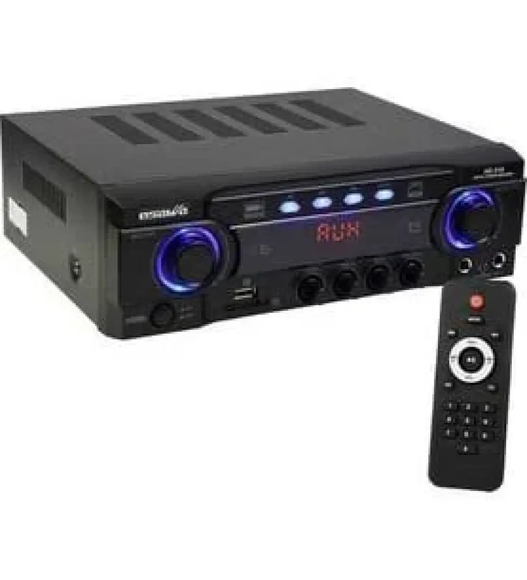 Osawa HD-510 2X50 Watt 220V/12V Giriş Usb-Sd -Bt-Uk Trafosuz 2 Mik. Girişli Stereo  Anfi