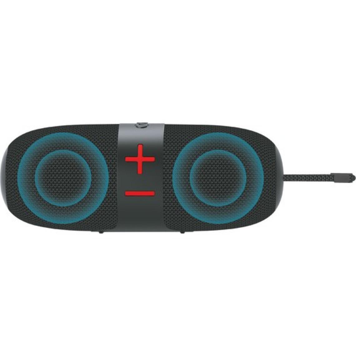 Shaza 16W Ekstra Bass Dahili Mikrofon, Aux, Sd Kart, USB Girişli Wireless Hoparlör Siyah
