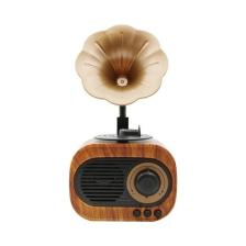 Kensa Nostaljik Mini Gramofon Bluetooth Hoparlör